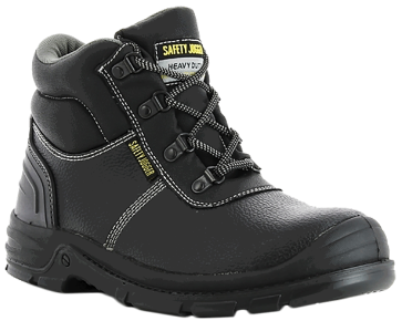 Ботинки BESTBOY259 (БЕСТБОЙ259) с МП и МС нат.мех, кожаные ПУ/нитрил